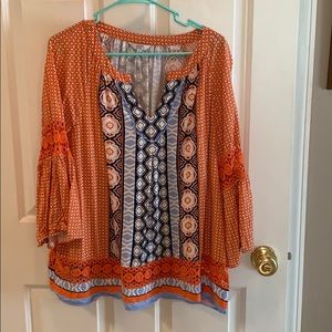 Ladies New Directions Blouse sz XL